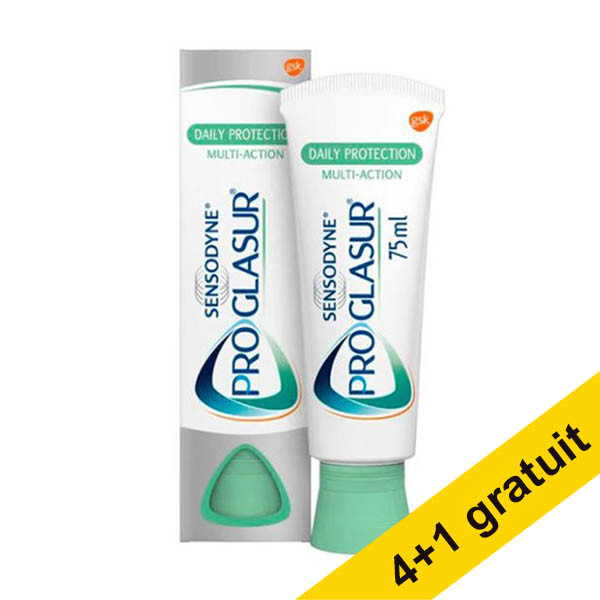 Offre : 5x Sensodyne Proglasur Multi-Action Fresh & Clean dentifrice (75 ml) SSE05096 - 1