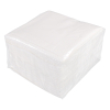 Serviette 2 couches (100 pièces) - blanc 612650 402728 - 1