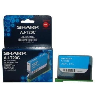 Sharp AJ-T20C cartouche d'encre cyan (d'origine) AJ-T20C 039010 - 1