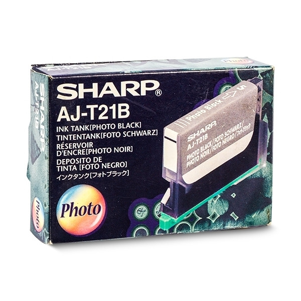 Sharp AJ-T21B cartouche d'encre noire photo (d'origine) AJT21B 038920 - 1