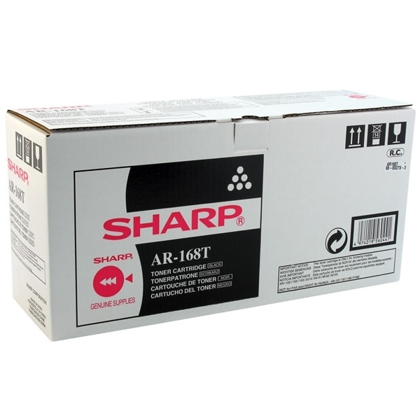 Sharp AR-168LT toner (d'origine) - noir AR168LT 082158 - 1