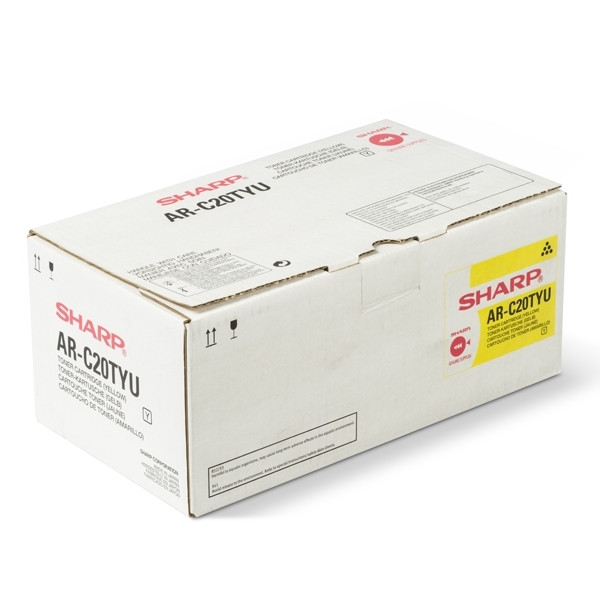 Sharp AR-C20TYU toner (d'origine) - jaune ARC20TYU 082372 - 1