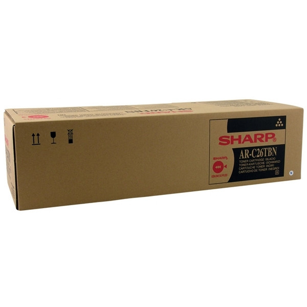 Sharp AR-C26TBN toner (d'origine) - noir AR-C26TBN 082095 - 1