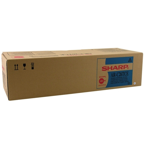 Sharp AR-C26TCE toner (d'origine) - cyan AR-C26TCE 082100 - 1