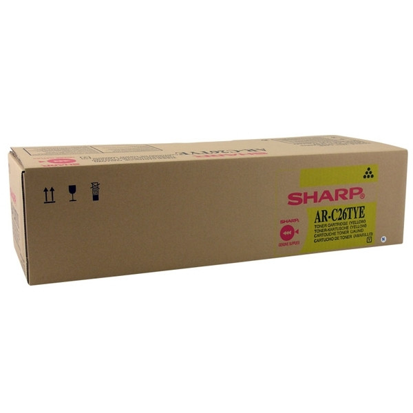 Sharp AR-C26TYE toner (d'origine) - jaune AR-C26TYE 082110 - 1