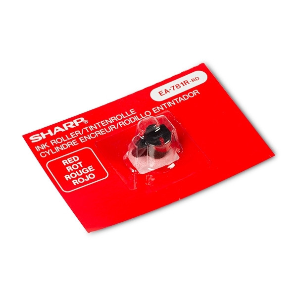 Sharp EA-781RRD rouleau encreur rouge (d'origine) EA781RRD 125436 - 1
