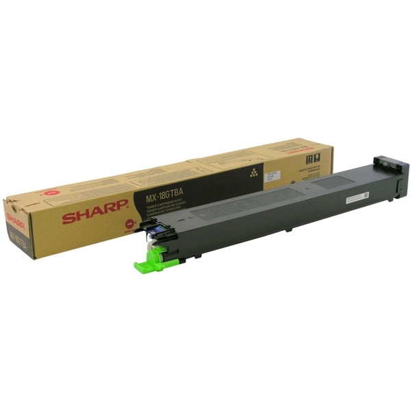 Sharp MX-18GTBA toner (d'origine) - noir MX18GTBA 082200 - 1