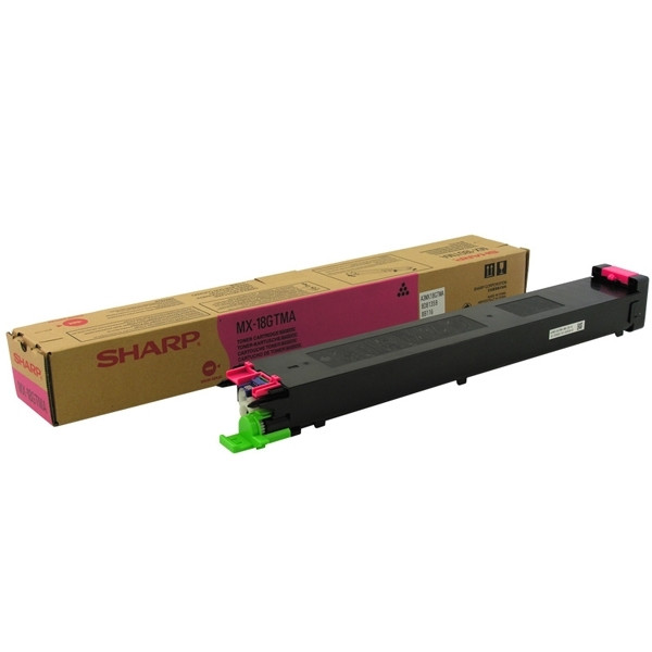 Sharp MX-18GTMA toner (d'origine) - magenta MX18GTMA 082204 - 1