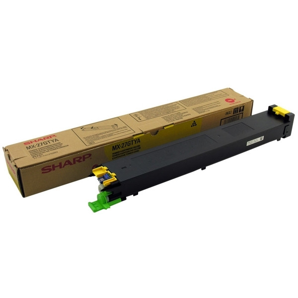 Sharp MX-27GTYA toner (d'origine) - jaune MX27GTYA 082128 - 1