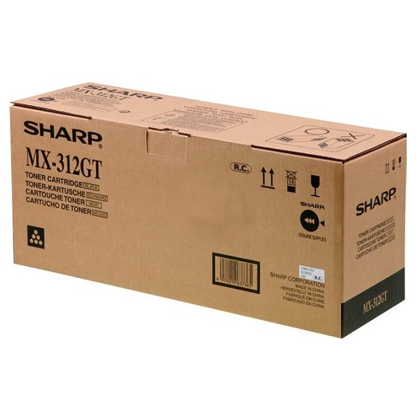 Sharp MX-312GT toner (d'origine) - noir MX-312GT 082262 - 1