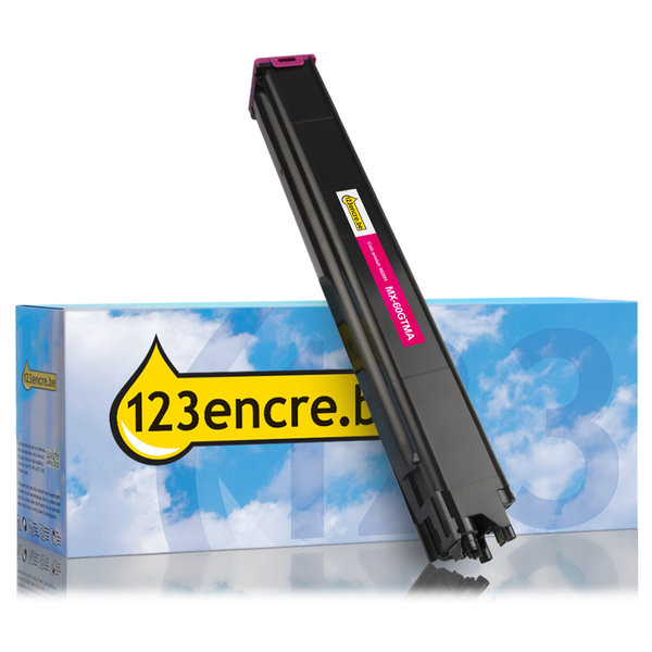 Sharp MX-60GTMA toner (marque 123encre) - magenta MX60GTMAC 082801 - 1