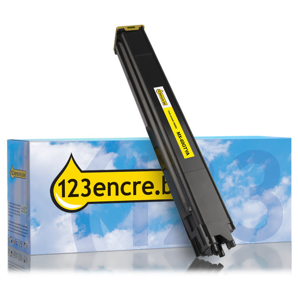 Sharp MX-60GTYA toner (marque 123encre) - jaune MX60GTYAC 082803 - 1