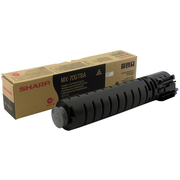 Sharp MX-70GTBA toner (d'origine) - noir MX70GTBA 082210 - 1