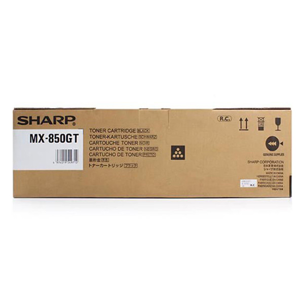 Sharp MX-850GT toner (d'origine) - noir MX850GT 082544 - 1