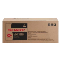 Sharp MX-C35TB toner (d'origine) - noir MXC35TB 082922