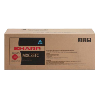 Sharp MX-C35TC toner (d'origine) - cyan MXC35TC 082924