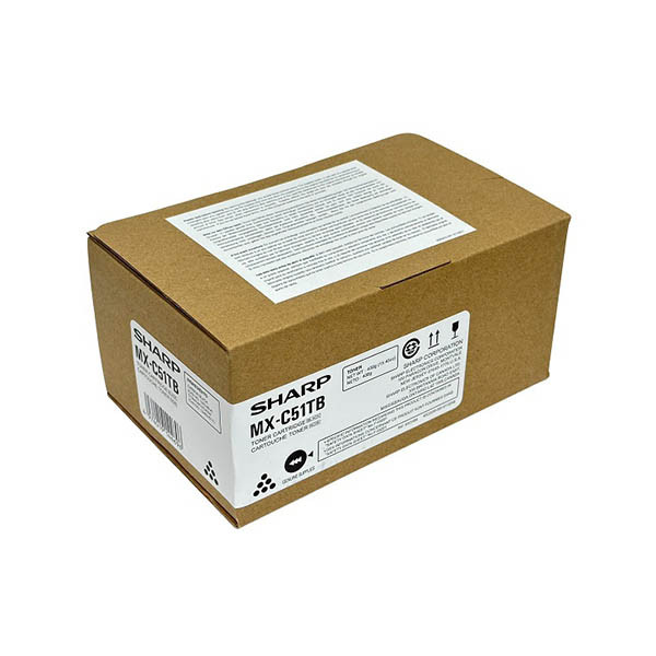 Sharp MX-C51TB toner (d'origine) - noir 038922 - 1