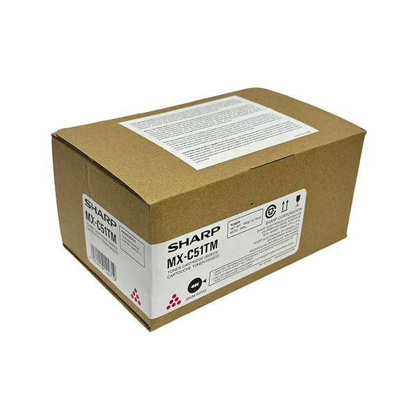 Sharp MX-C51TM toner (d'origine) - magenta 038926 - 1
