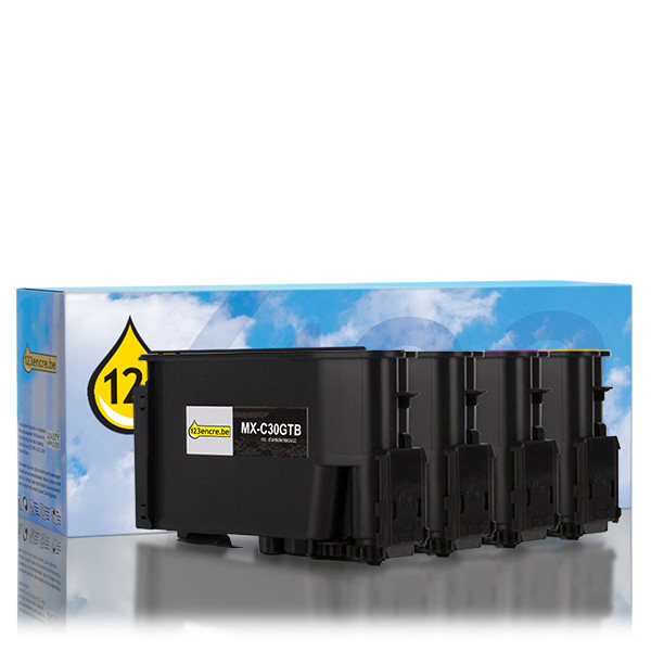 Offre Sharp MX-C30GT : noir + 3 couleurs (marque 123encre) 160502 - 1