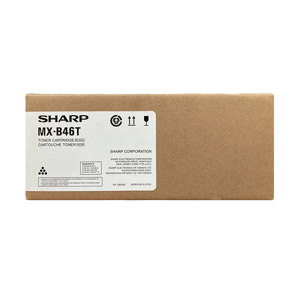 Sharp Toner Sharp MX-B46T toner (d'origine) - noir MXB46T 082980 - 1
