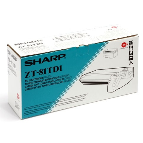Sharp ZT-81TD1 toner (d'origine) - noir ZT-81TD1 082060 - 1