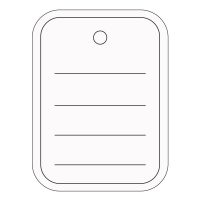 Sigel étiquettes de prix 40 x 50 mm lignées (500 pièces) SI-ZB350 208620