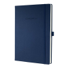 Sigel Conceptum Pure carnet de notes A5 ligné 80 g/m² 97 feuilles - bleu foncé