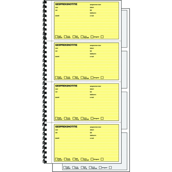 Sigel Expres carnet de messages reçus autocopiant (160 messages) 30260 208576 - 1