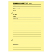 Sigel Expres gespreksnotitie (100 vel) 208572