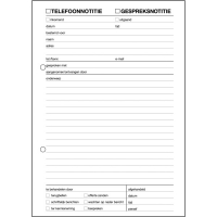 Sigel Expres telefoon-gespreksnotitie (100 vel) 208574