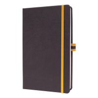 Sigel Linescape carnet de notes A5 ligné 80 g/m² 88 feuilles - gris foncé 221430