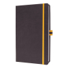 Sigel Linescape carnet de notes A5 ligné 80 g/m² 88 feuilles - gris foncé