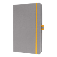 Sigel Linescape carnet de notes A5 ligné 80/m² 88 feuilles - gris clair 221427