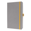 Sigel Linescape carnet de notes A5 ligné 80/m² 88 feuilles - gris clair