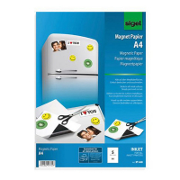 Sigel Papier magnétique mat A4 (5 feuilles) ip440 208927
