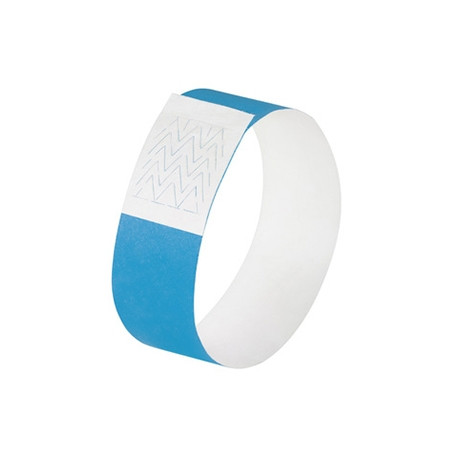 Sigel Super Soft bracelets évènementiels (120 pièces) - bleu fluorescent SI-EB211 208681 - 1