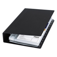 Sigel classeur porte-cartes de visite (200 cartes) - noir SI-VZ300 208635