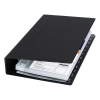 Sigel classeur porte-cartes de visite (200 cartes) - noir SI-VZ300 208635 - 1