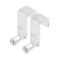 Sigel crochets en acrylique transparent (2 pièces) SI-MU162 208917