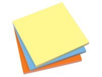 Sigel notes électrostatiques 10 x 10 cm 3 sets (3 x 100 feuilles) - couleurs assorties SI-MU131 208921