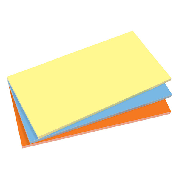 Sigel notes électrostatiques couleurs assorties 10 x 20 cm 3 jeux (3 x 100 feuilles) SI-MU134 221420 - 1