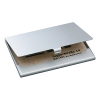 Sigel porte-cartes de visite - argent mat