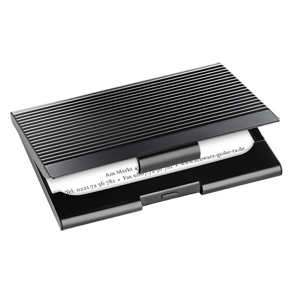 Sigel porte-cartes de visite - noir mat SI-VZ134 208614 - 1