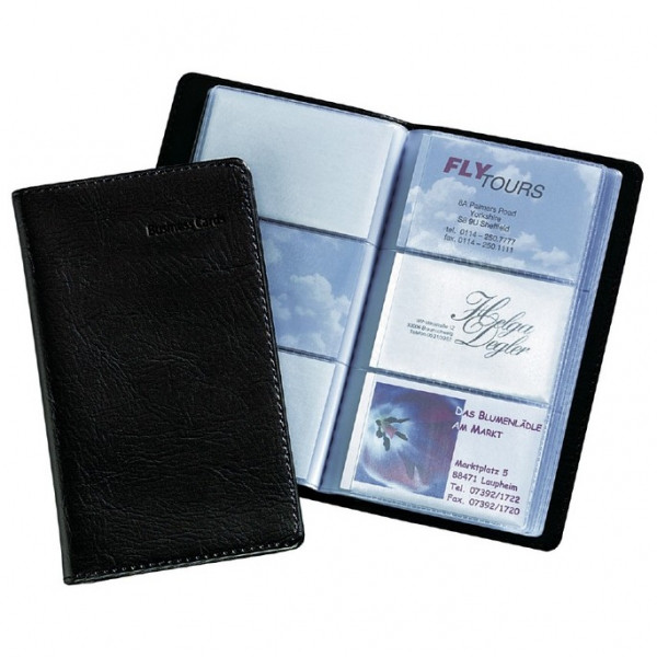 Sigel porte-cartes de visite (120 cartes) - noir SI-VZ171 208584 - 1