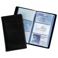 Sigel porte-cartes de visite (120 cartes) - noir