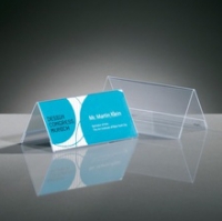 Sigel porte-nom transparent 95 x 42,5 mm (10 pièces) SI-TA138 208702