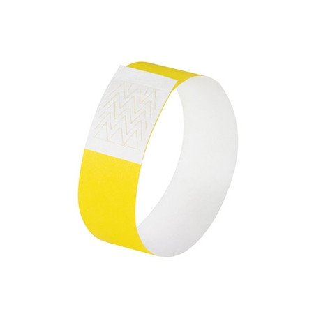 Sigel super soft bracelets événementiels (120 pièces) - jaune fluo SI-EB213 208682 - 1
