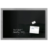 Sigel tableau en verre magnétique (100 x 65 cm) - noir