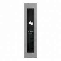 Sigel tableau en verre magnétique (12 x 78 cm) - noir SI-GL100 208785
