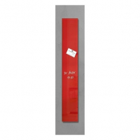 Sigel tableau en verre magnétique (12 x 78 cm) - rouge SI-GL104 208787